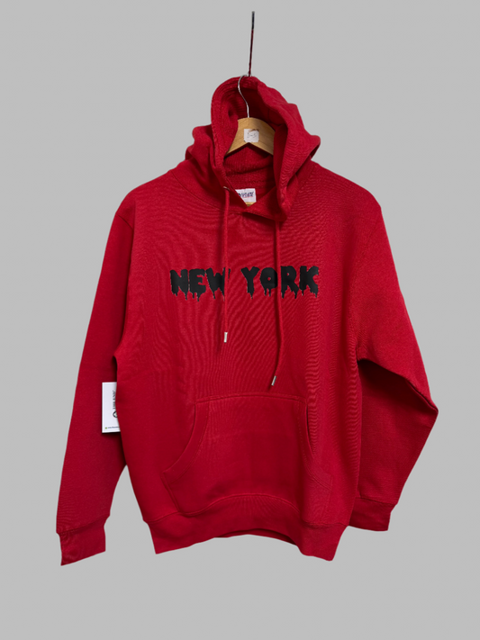 Drippy font NEW YORK Hoodie