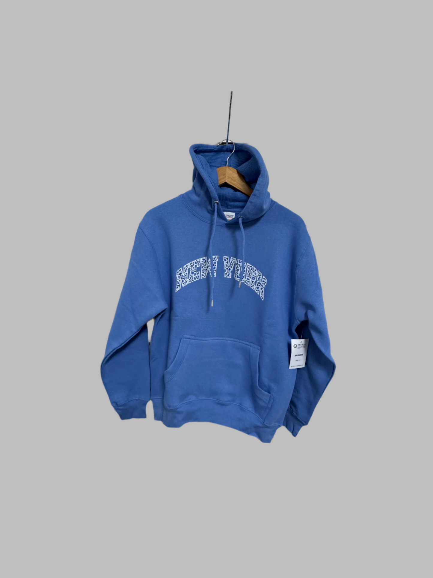 Blue NY Cheetah hoodie